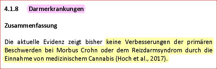 Cannabis Report 2018 4 Darmerkrankungen