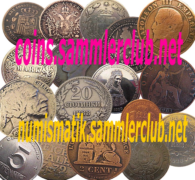 NUMISMATIK / COINS / SAMMLERCLUB